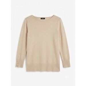 prive cashmere sweater M Luxury Capsule Beige Neutral Old Money Minimal Warm